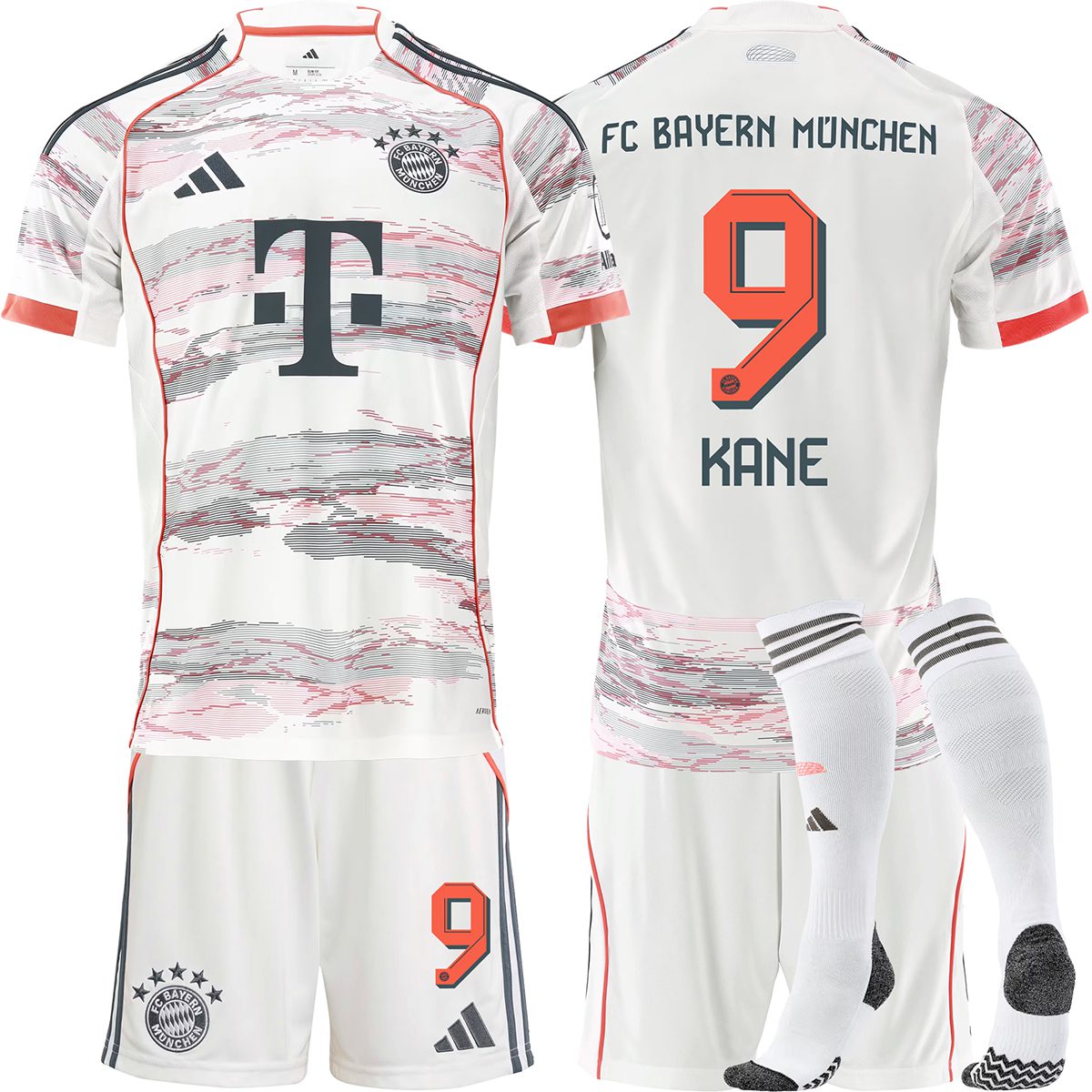 FC Bayern Munich 25/26 Away Kids & Mens Football Kit (With Socks